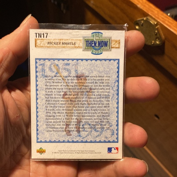 1951 Then & Now 1993 Mickey Mantle - Picture 2 of 2